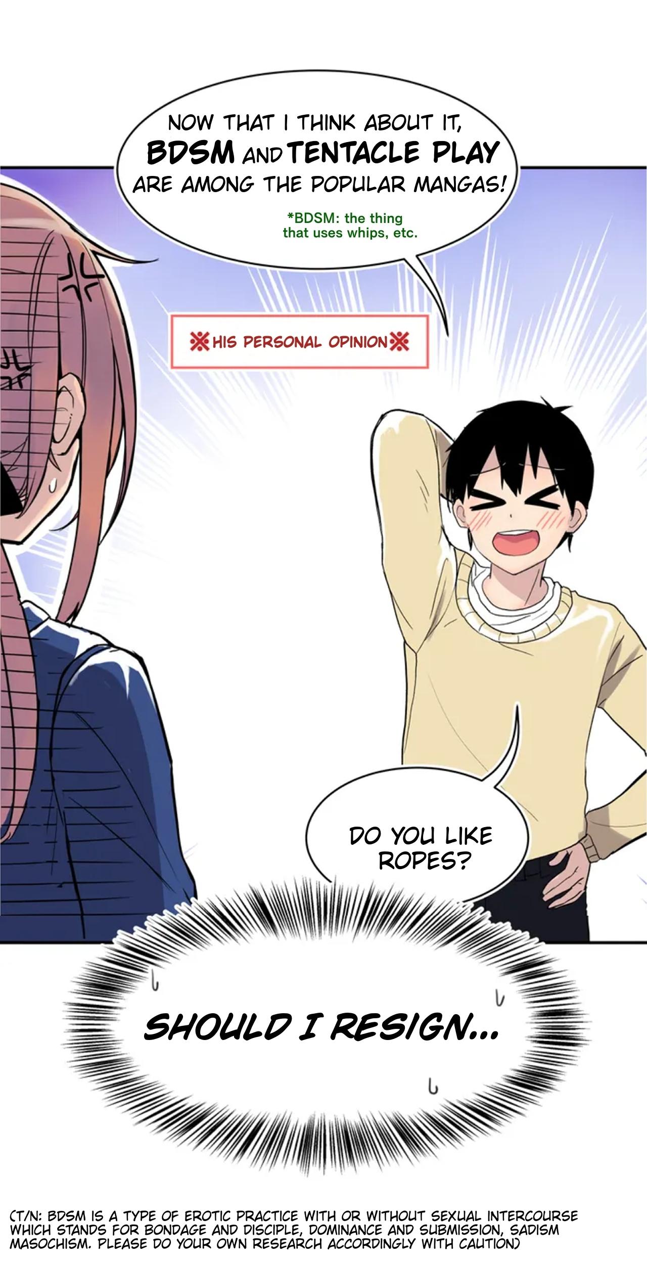 Erotic Manga Department! Chapter 1 - page 13