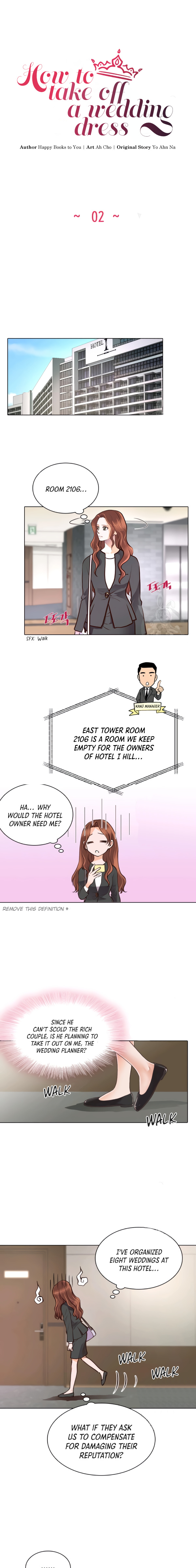 How to Take Off a Wedding Dress chapter 2 - page 4