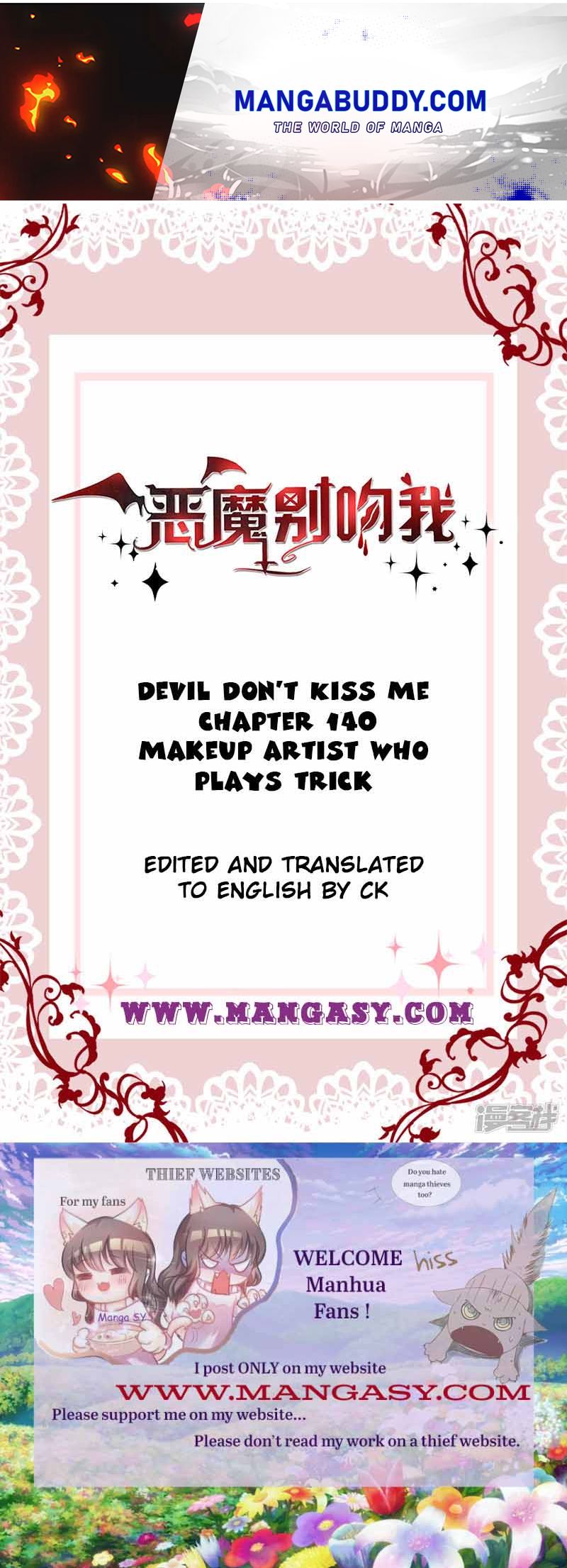 Demon Don’t Kiss Me Chapter 140 - page 1