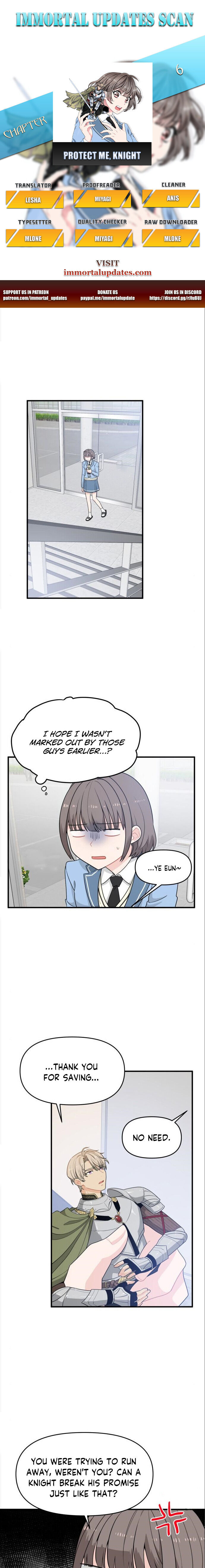 Protect Me, Knight chapter 6 - page 1