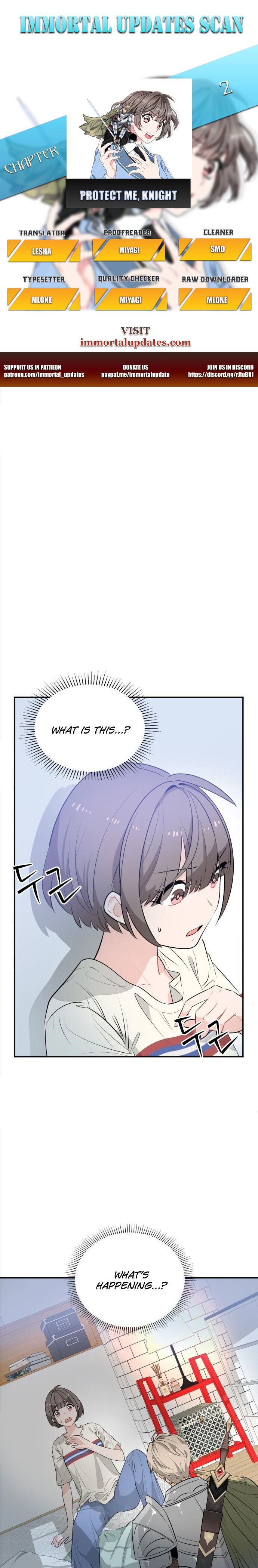 Protect Me, Knight chapter 2 - page 1