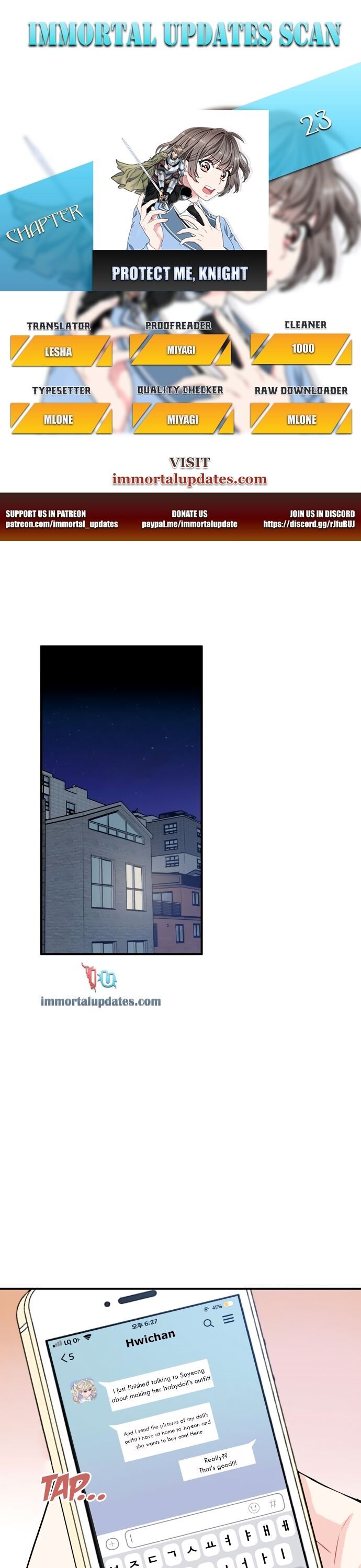Protect Me, Knight chapter 23 - page 1