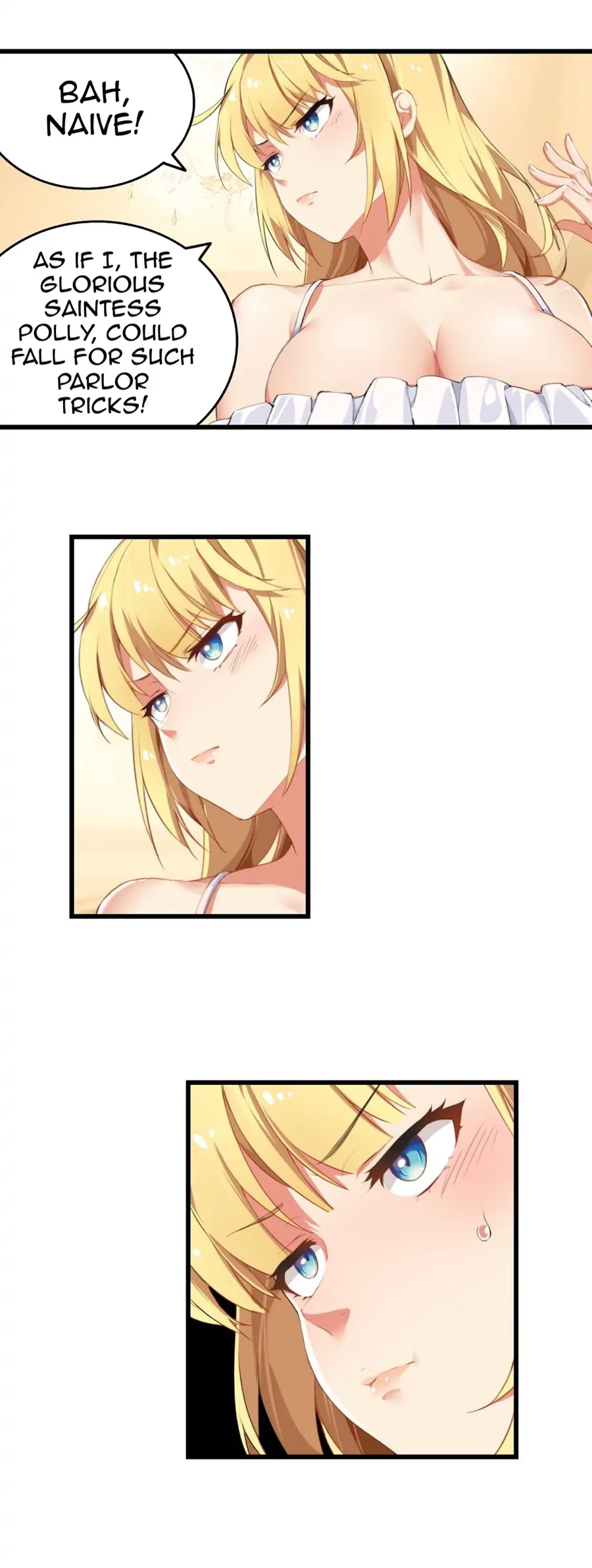 Miss Saintess, Please Stop Your Wild Imagination! Chapter 3 - page 9