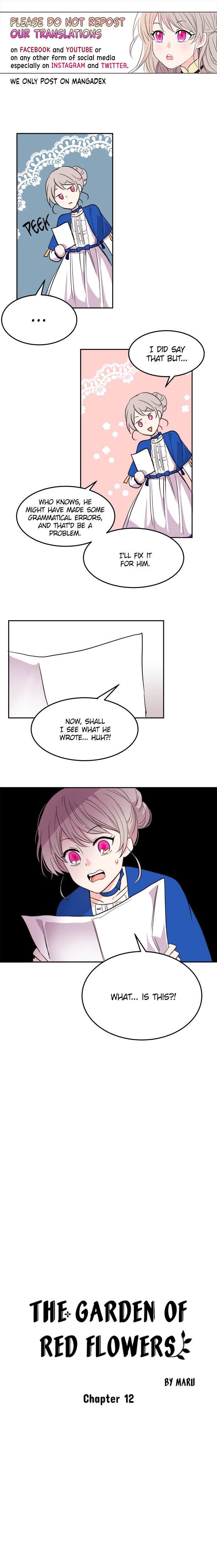 The Garden of Red Flowers chapter 12 - page 1