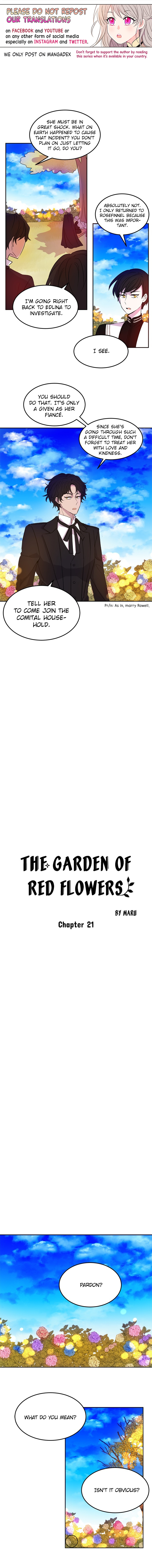 The Garden of Red Flowers chapter 21 - page 1
