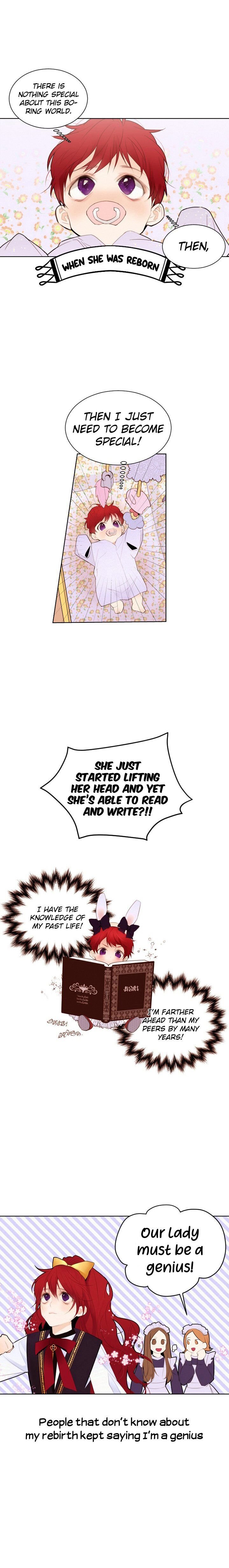 The Stereotypical Life of a Reincarnated Lady Chapter 1 - page 3