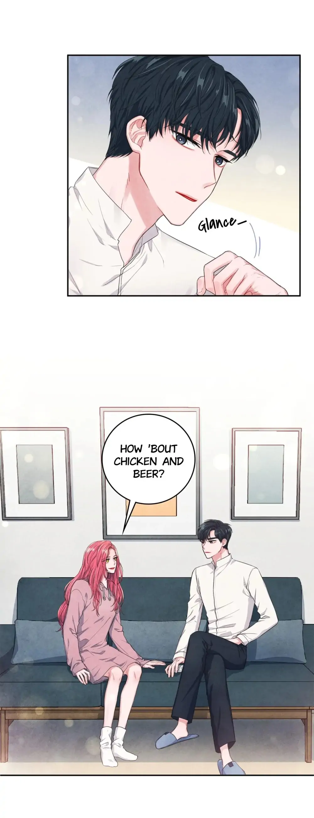 Backstage Kiss Scene Chapter 0.1 - page 8