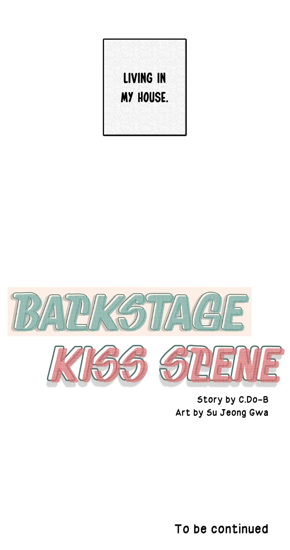 Backstage Kiss Scene Chapter 0.1 - page 9