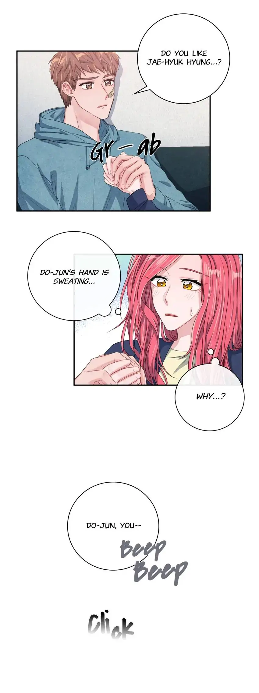 Backstage Kiss Scene Chapter 38 - page 12