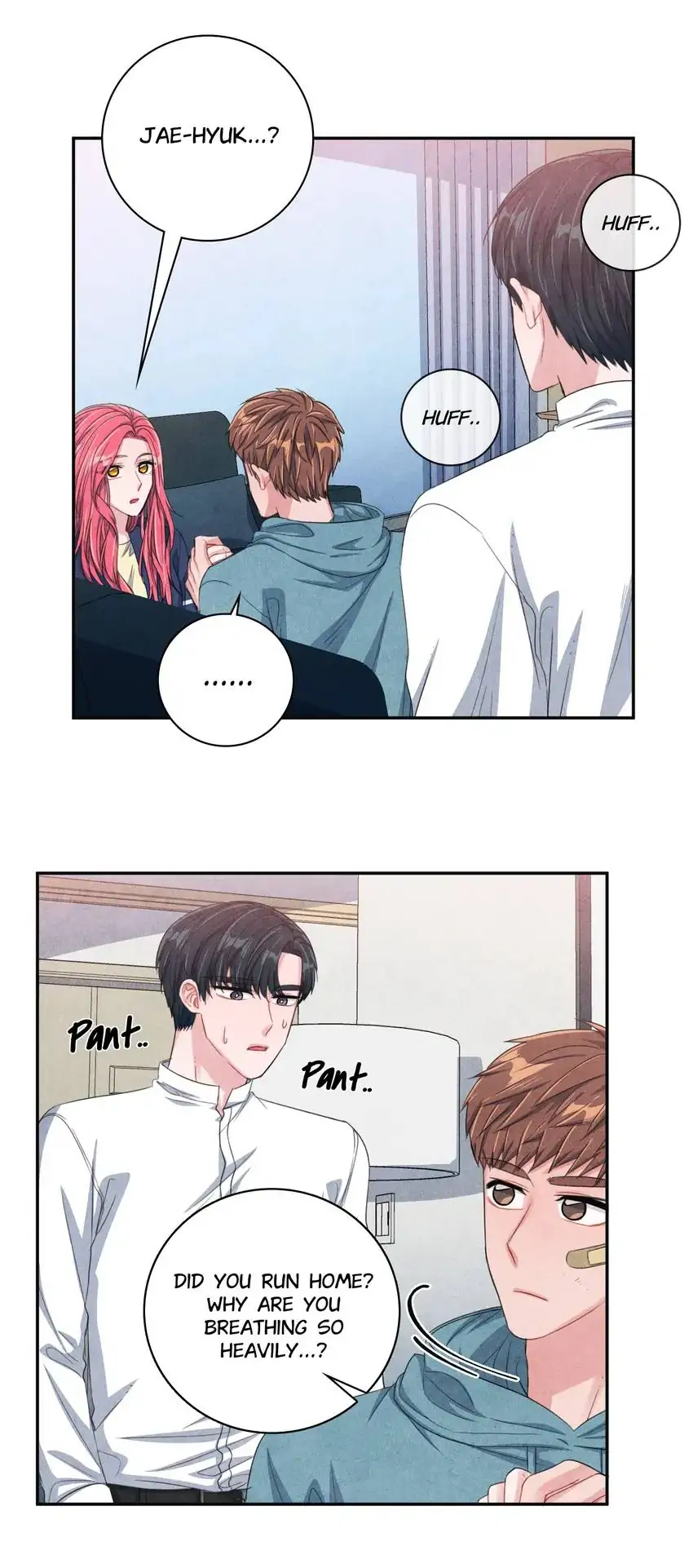 Backstage Kiss Scene Chapter 38 - page 13