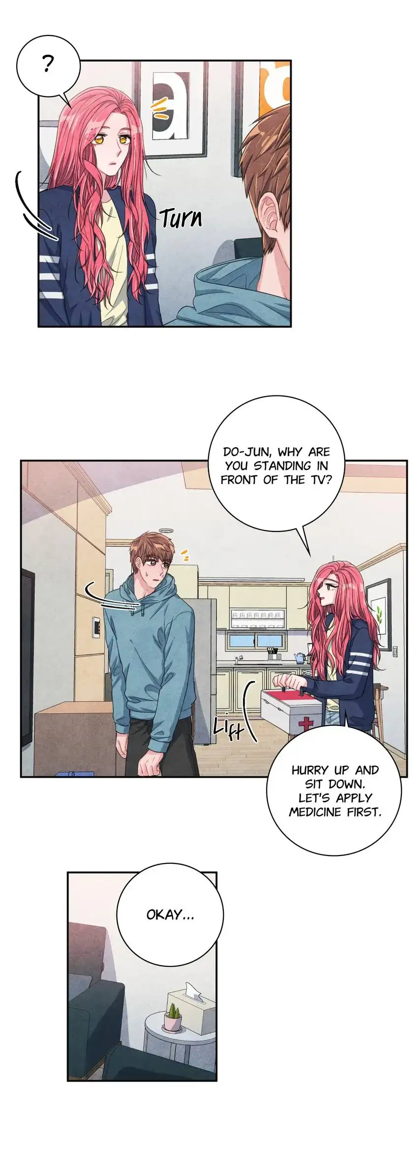 Backstage Kiss Scene Chapter 38 - page 2