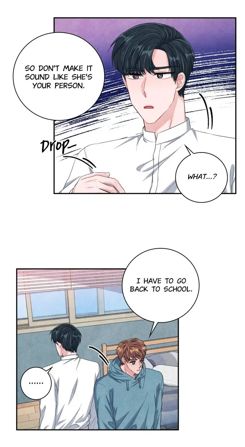 Backstage Kiss Scene Chapter 38 - page 20