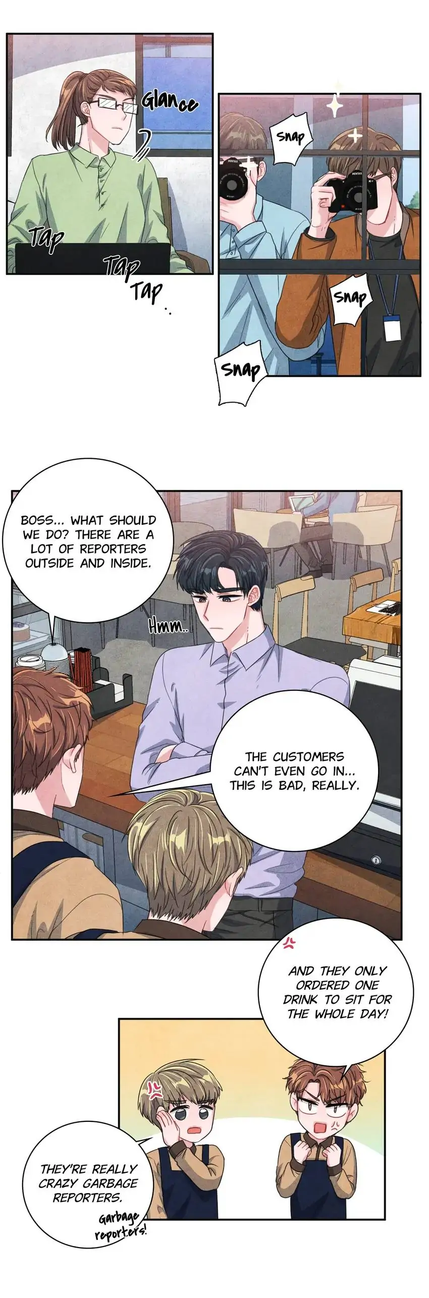 Backstage Kiss Scene Chapter 38 - page 27