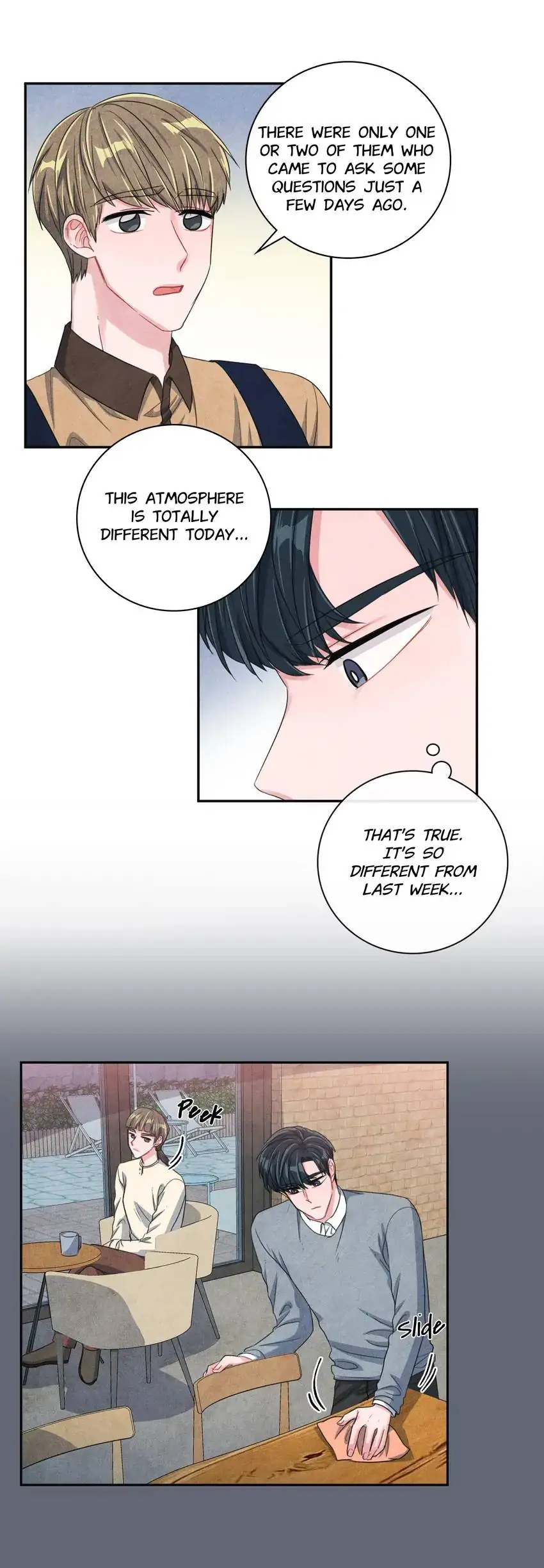 Backstage Kiss Scene Chapter 38 - page 28