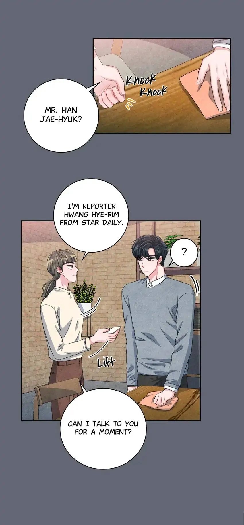 Backstage Kiss Scene Chapter 38 - page 29