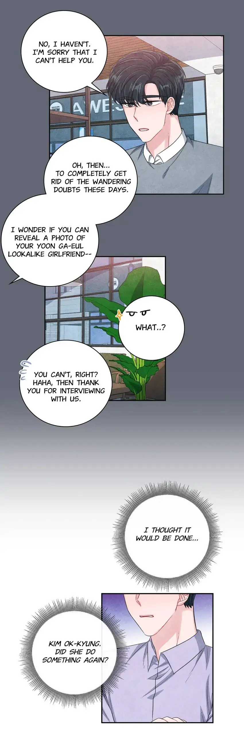 Backstage Kiss Scene Chapter 38 - page 31