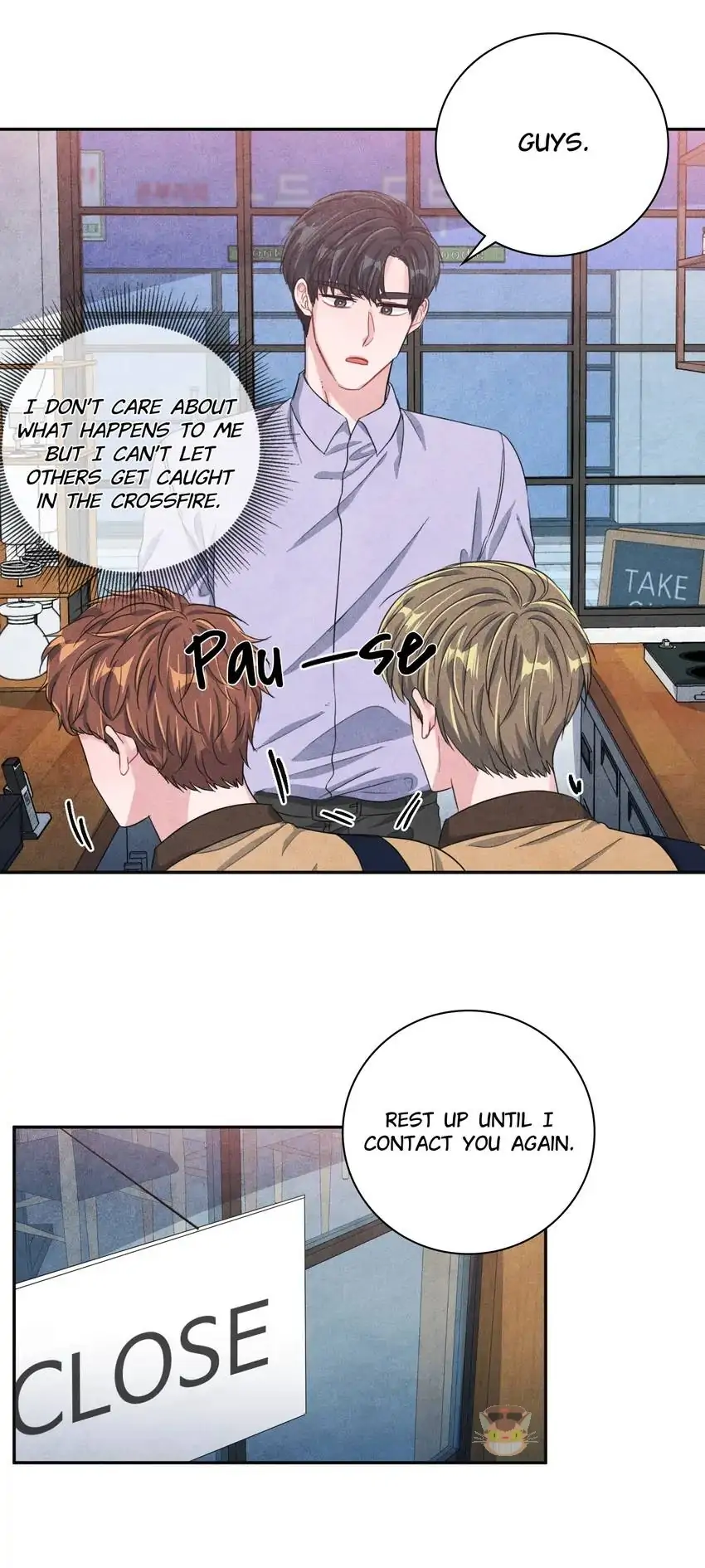 Backstage Kiss Scene Chapter 38 - page 33