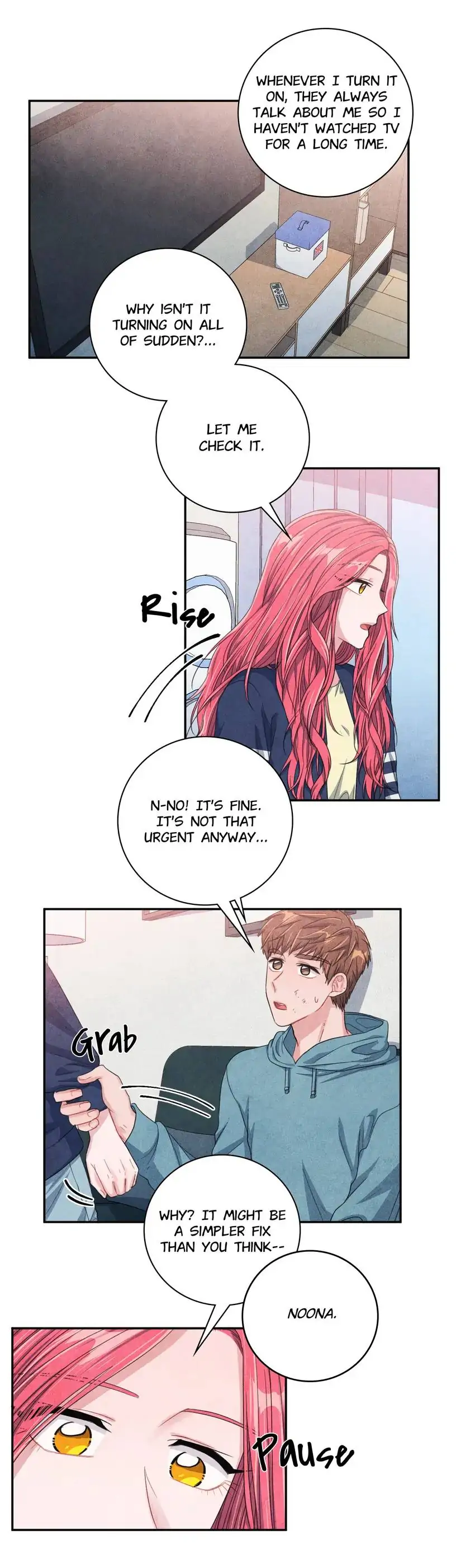 Backstage Kiss Scene Chapter 38 - page 5