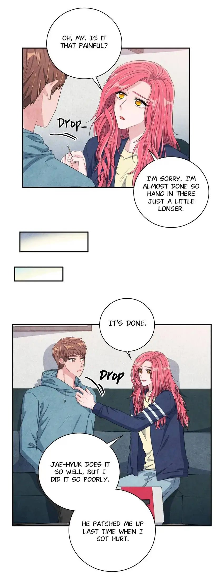 Backstage Kiss Scene Chapter 38 - page 8
