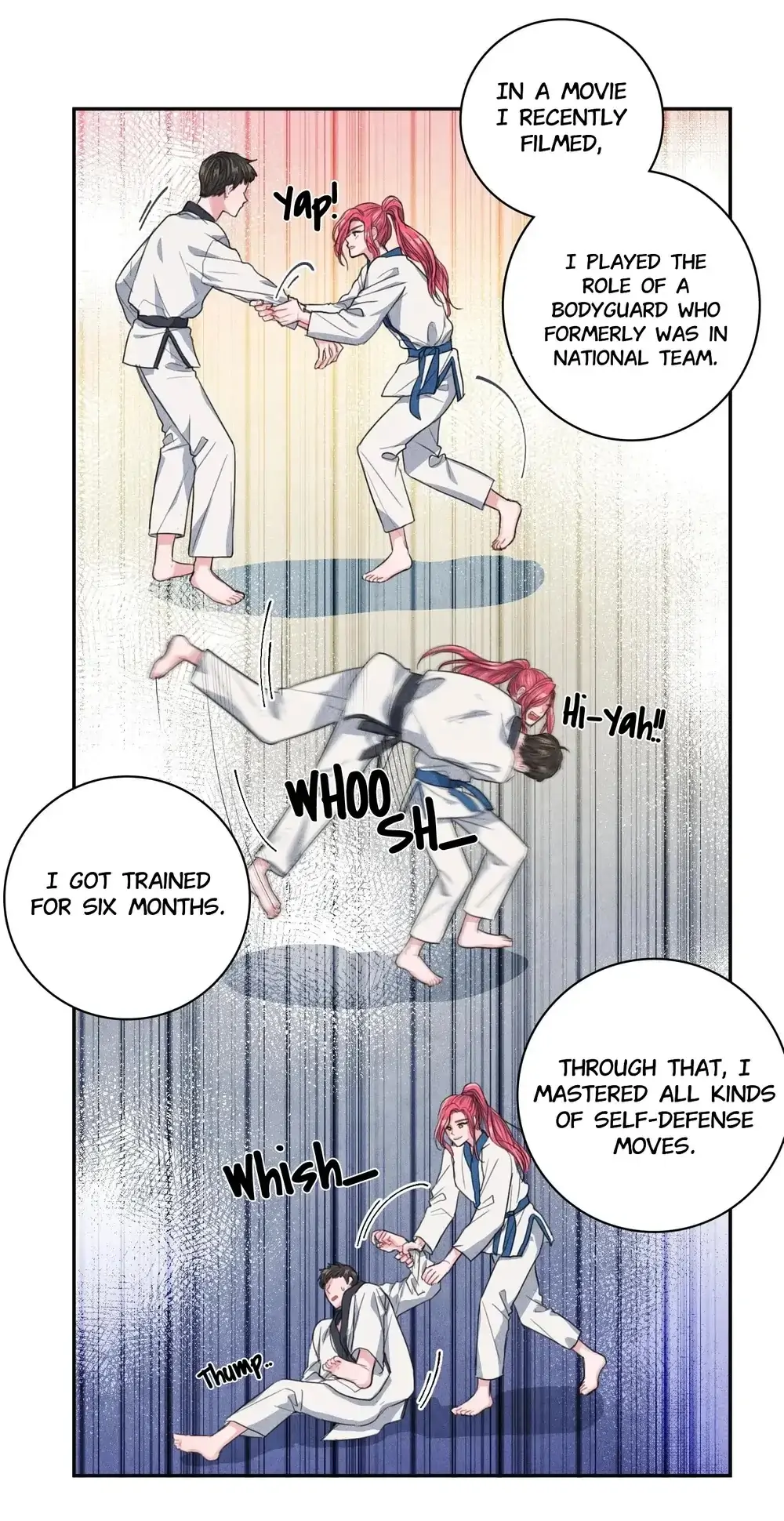 Backstage Kiss Scene Chapter 4 - page 18