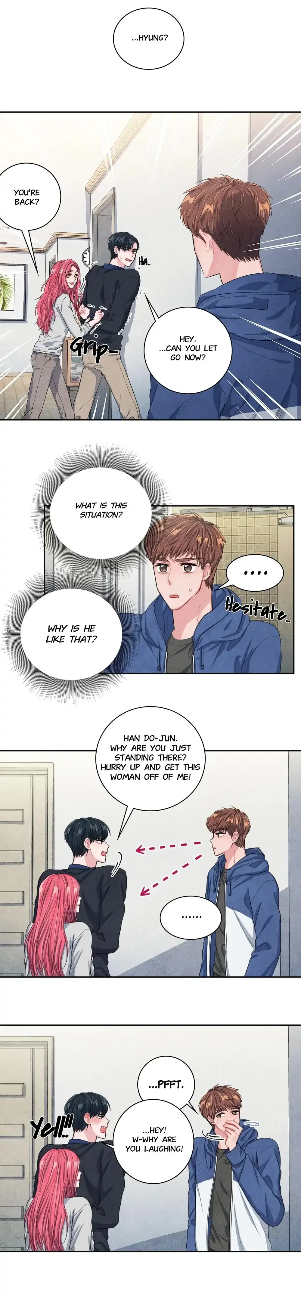 Backstage Kiss Scene Chapter 4 - page 22