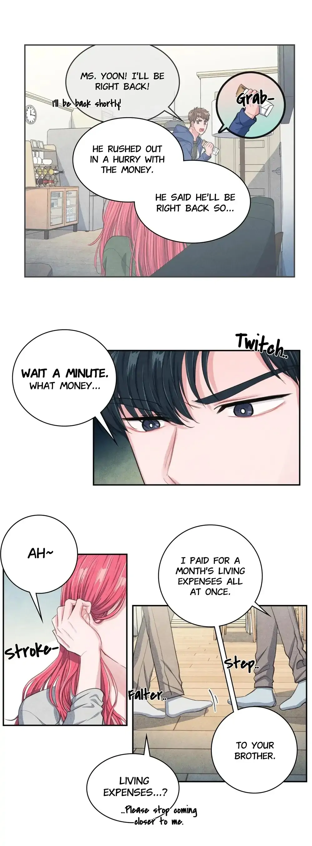 Backstage Kiss Scene Chapter 4 - page 4
