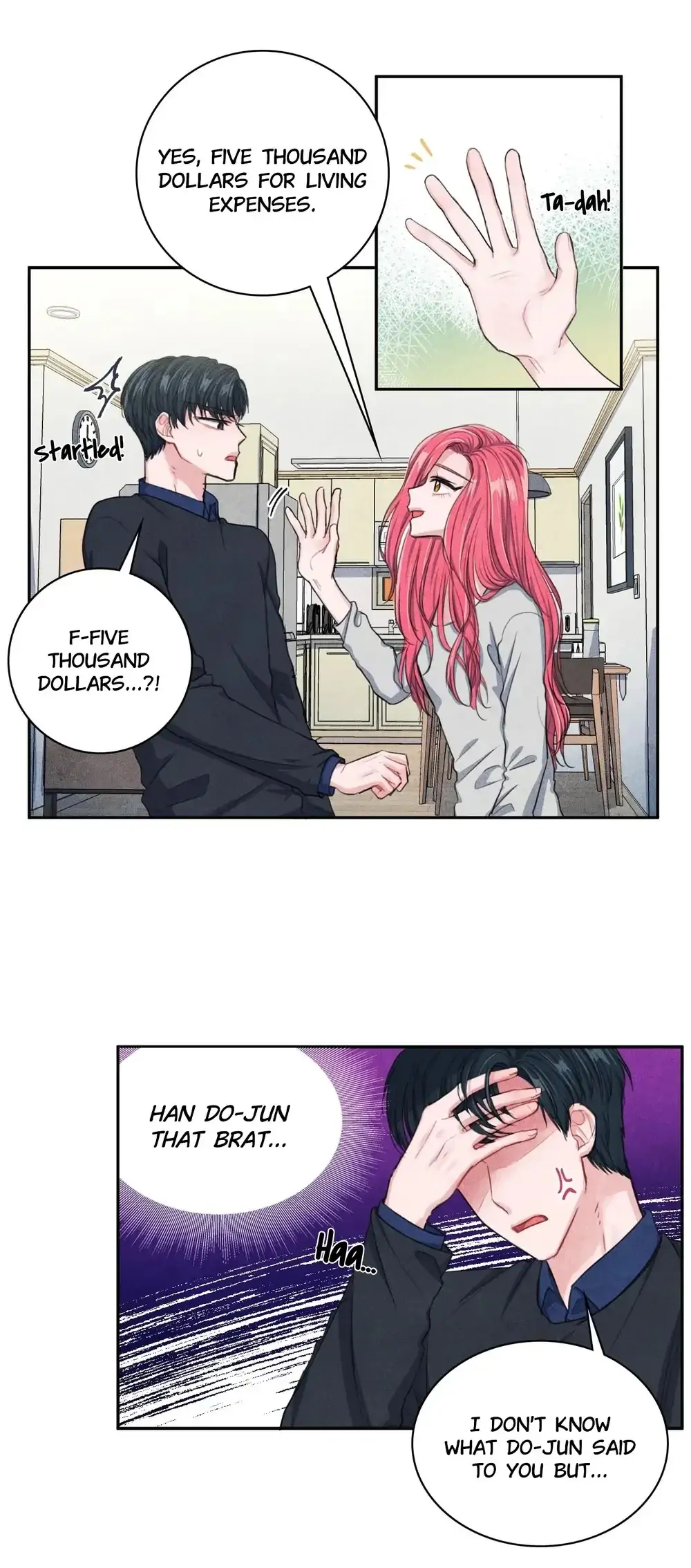 Backstage Kiss Scene Chapter 4 - page 5