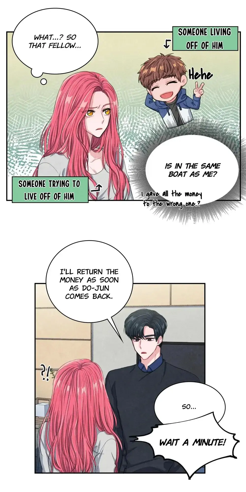 Backstage Kiss Scene Chapter 4 - page 7