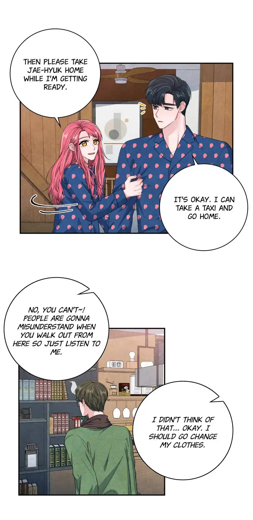 Backstage Kiss Scene Chapter 48 - page 14