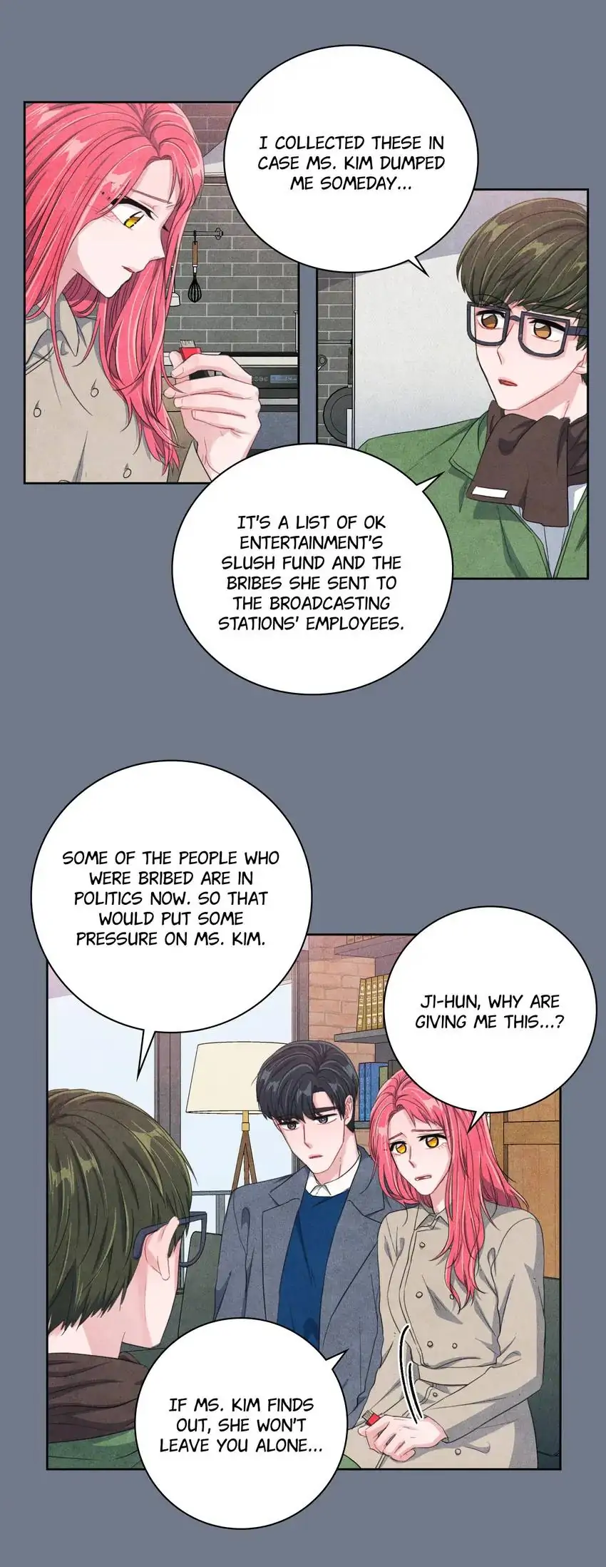 Backstage Kiss Scene Chapter 48 - page 29