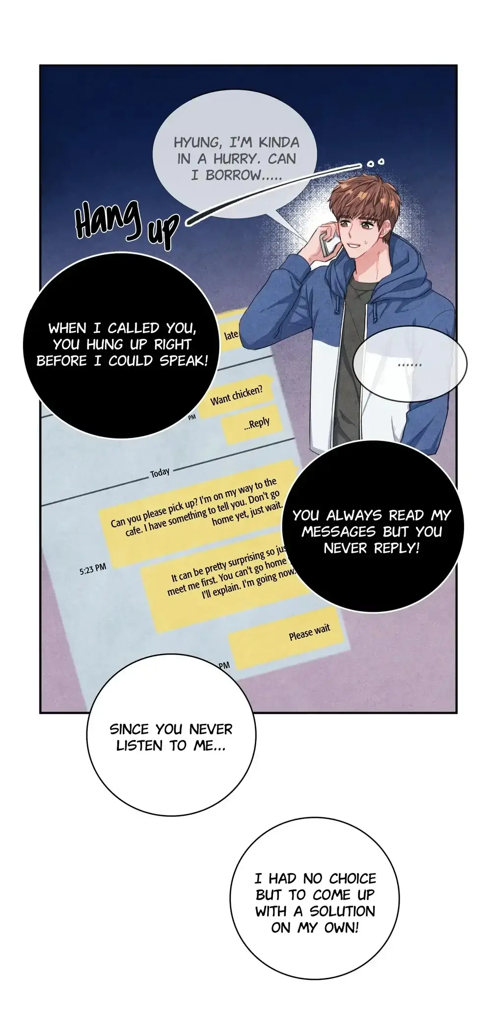 Backstage Kiss Scene Chapter 5 - page 10