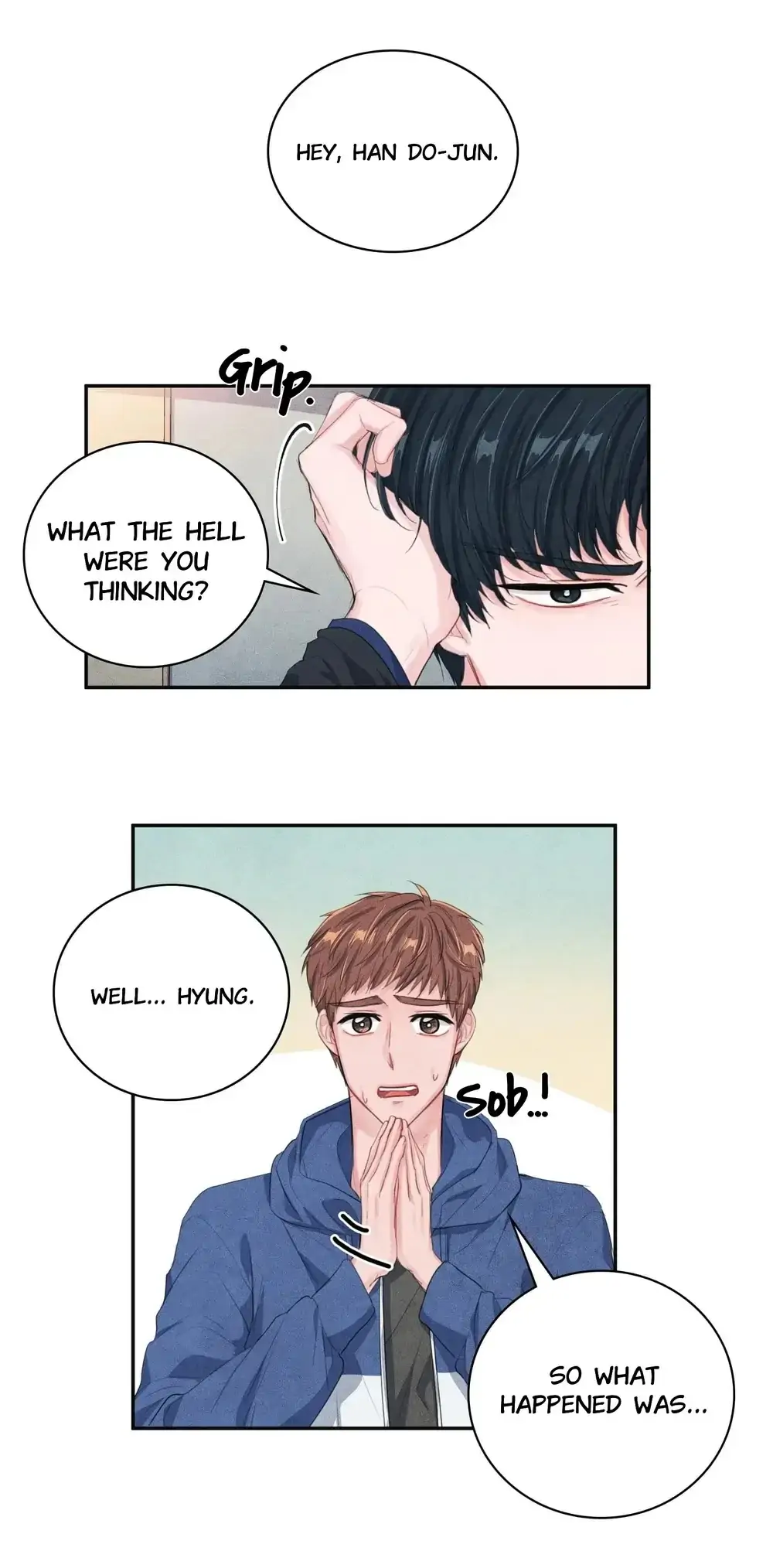 Backstage Kiss Scene Chapter 5 - page 3