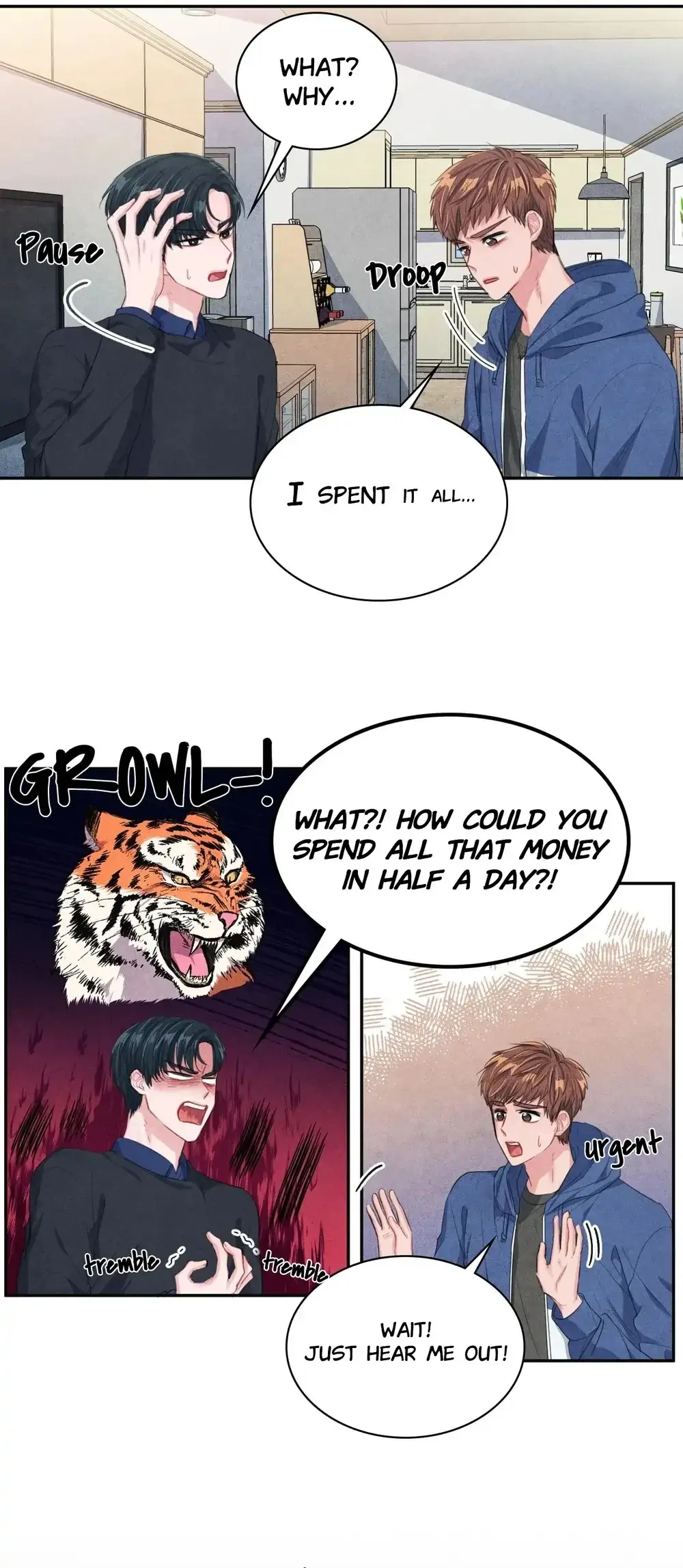 Backstage Kiss Scene Chapter 5 - page 5