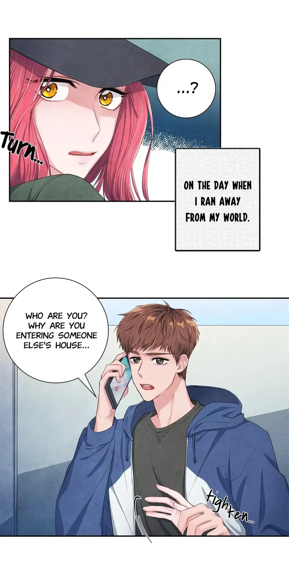 Backstage Kiss Scene Chapter 1 - page 24