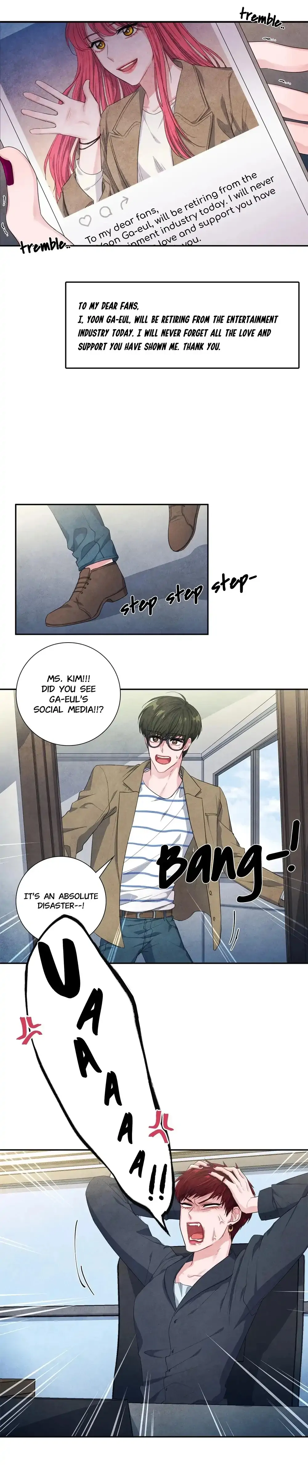 Backstage Kiss Scene Chapter 1 - page 3