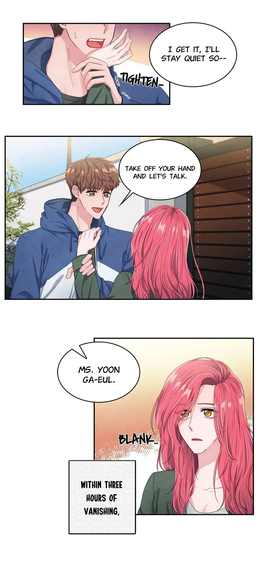 Backstage Kiss Scene Chapter 2 - page 12