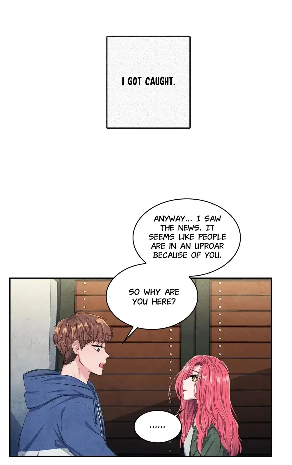 Backstage Kiss Scene Chapter 2 - page 13