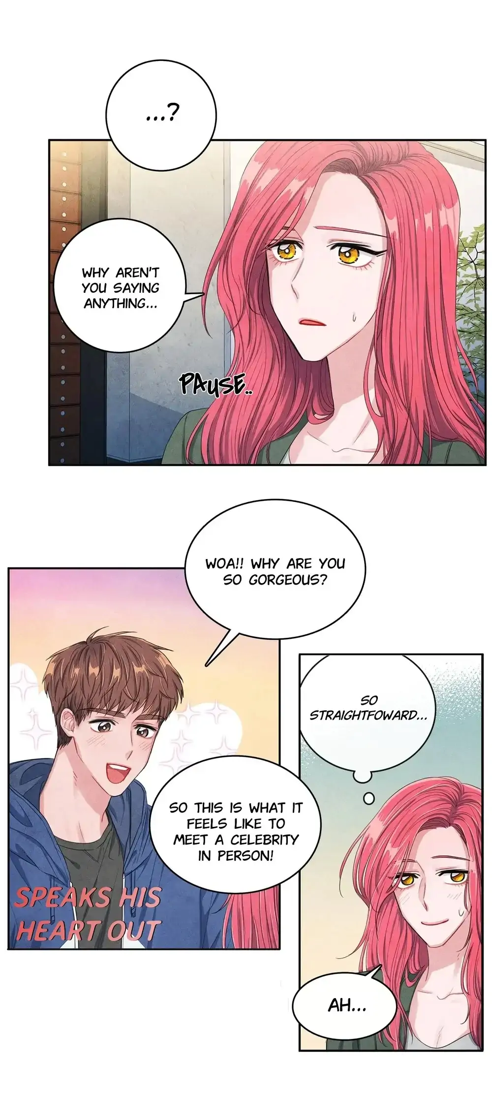Backstage Kiss Scene Chapter 2 - page 17