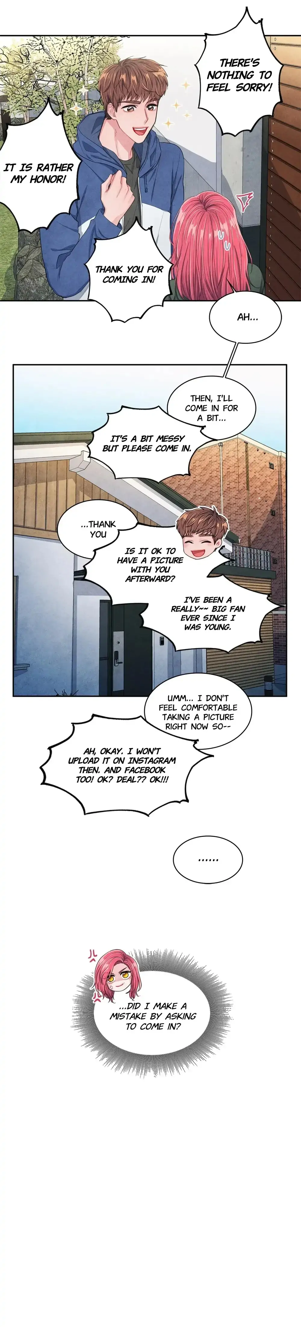 Backstage Kiss Scene Chapter 2 - page 19