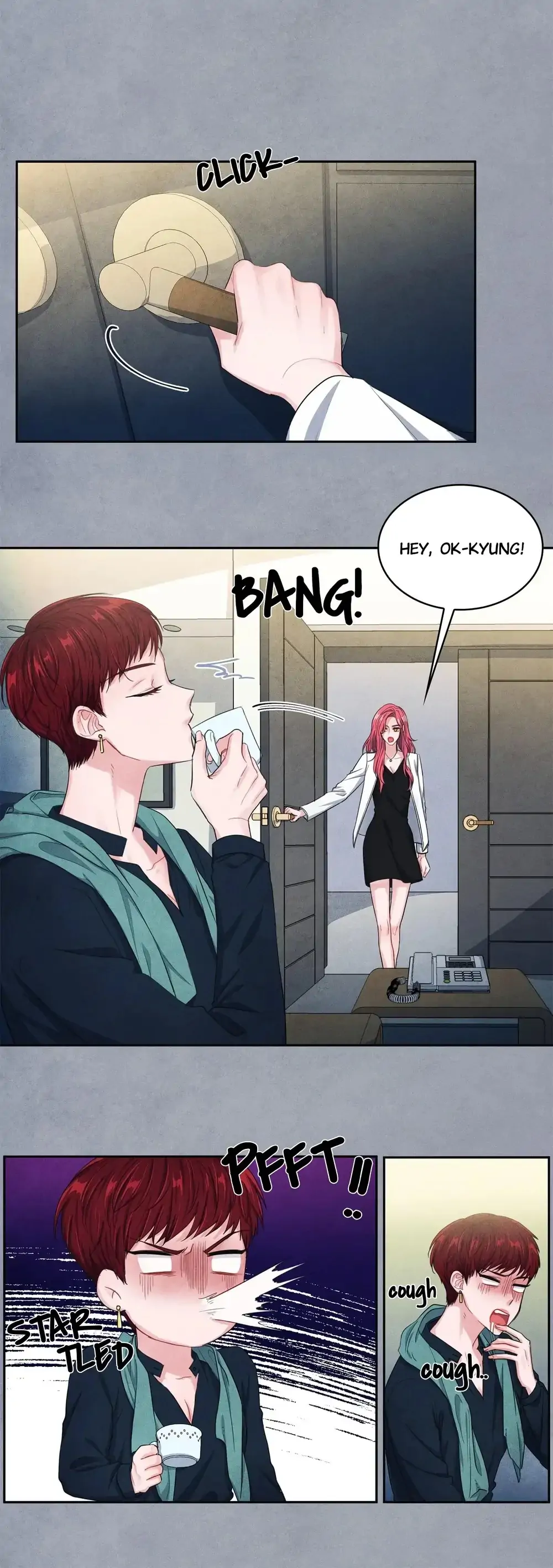 Backstage Kiss Scene Chapter 2 - page 2