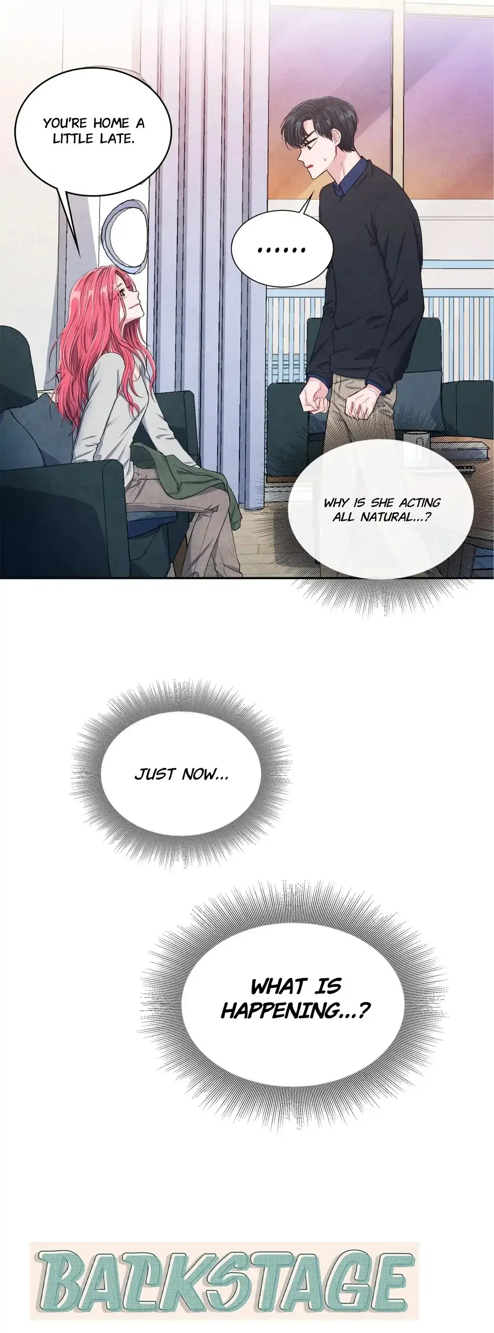 Backstage Kiss Scene Chapter 2 - page 32