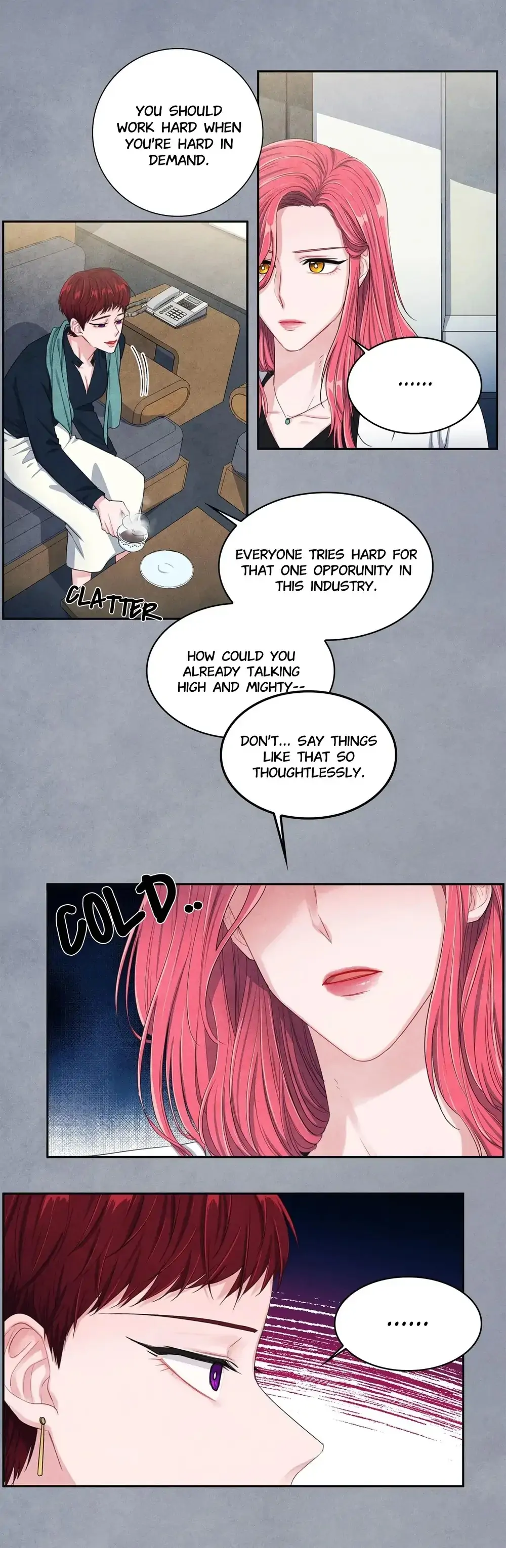 Backstage Kiss Scene Chapter 2 - page 8