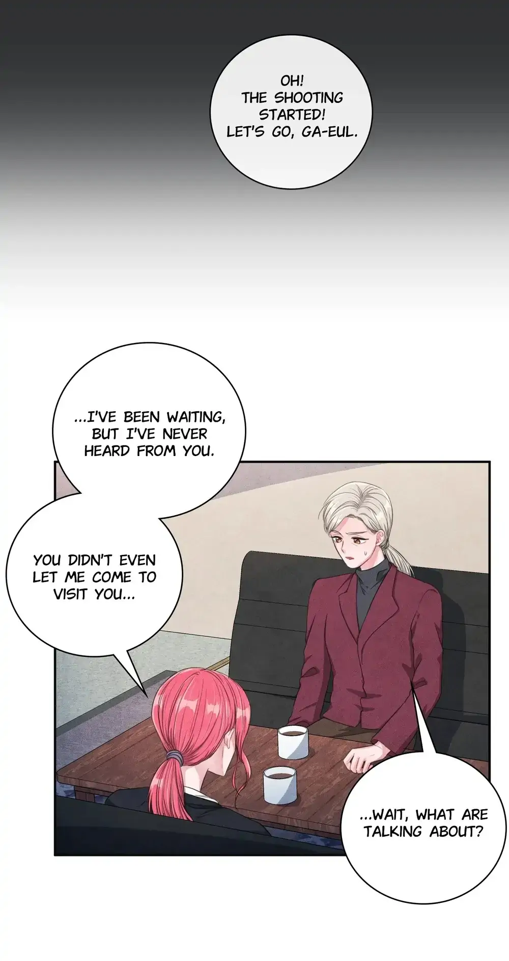 Backstage Kiss Scene Chapter 11 - page 16