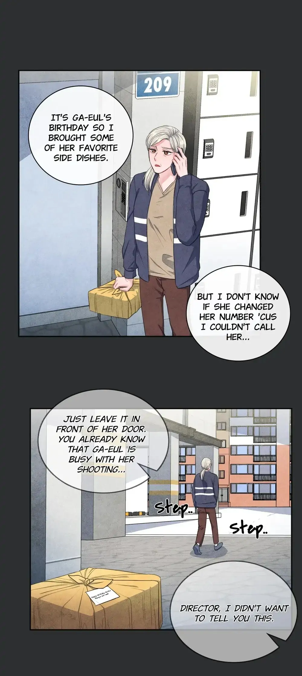 Backstage Kiss Scene Chapter 11 - page 18