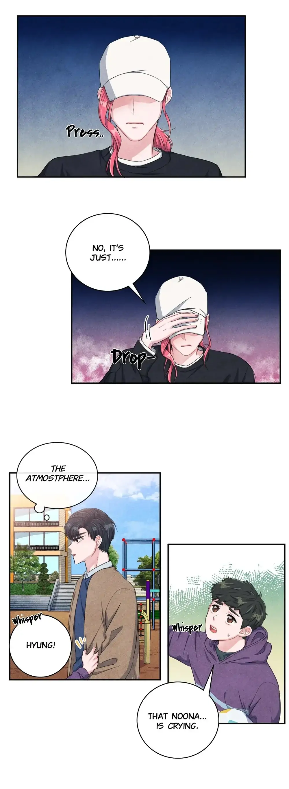 Backstage Kiss Scene Chapter 11 - page 26