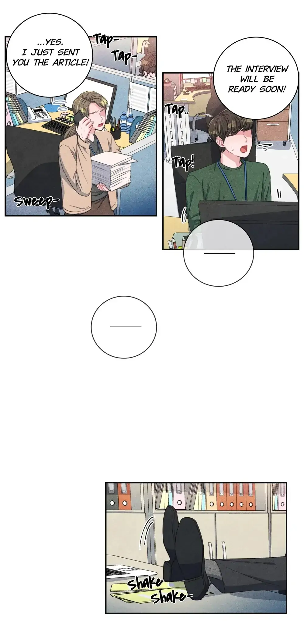 Backstage Kiss Scene Chapter 13 - page 27