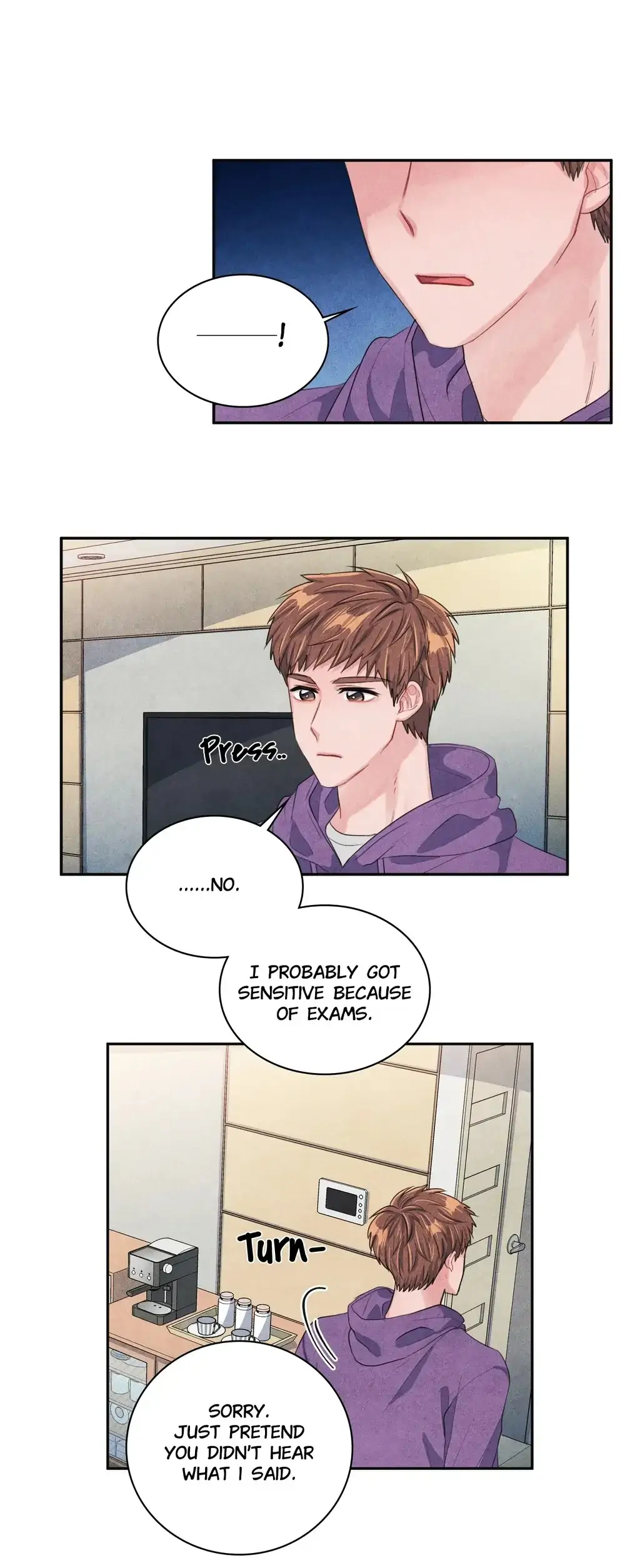Backstage Kiss Scene Chapter 13 - page 6