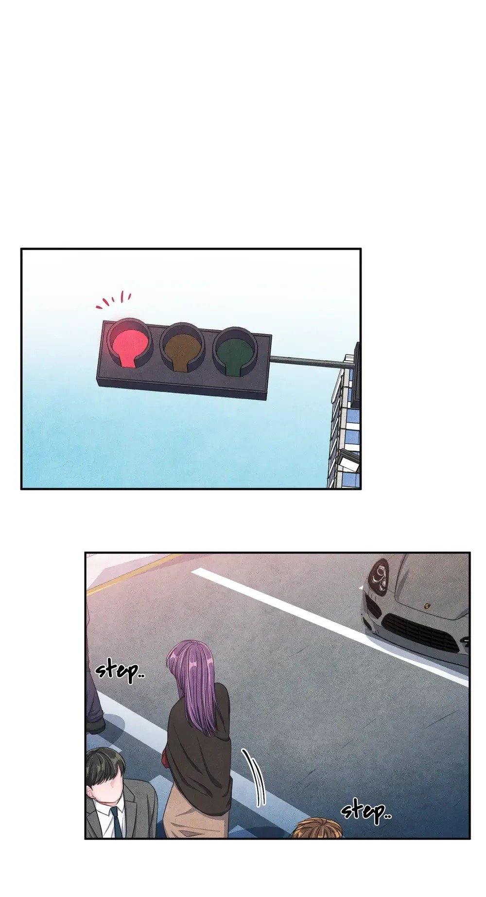 Backstage Kiss Scene Chapter 14 - page 1