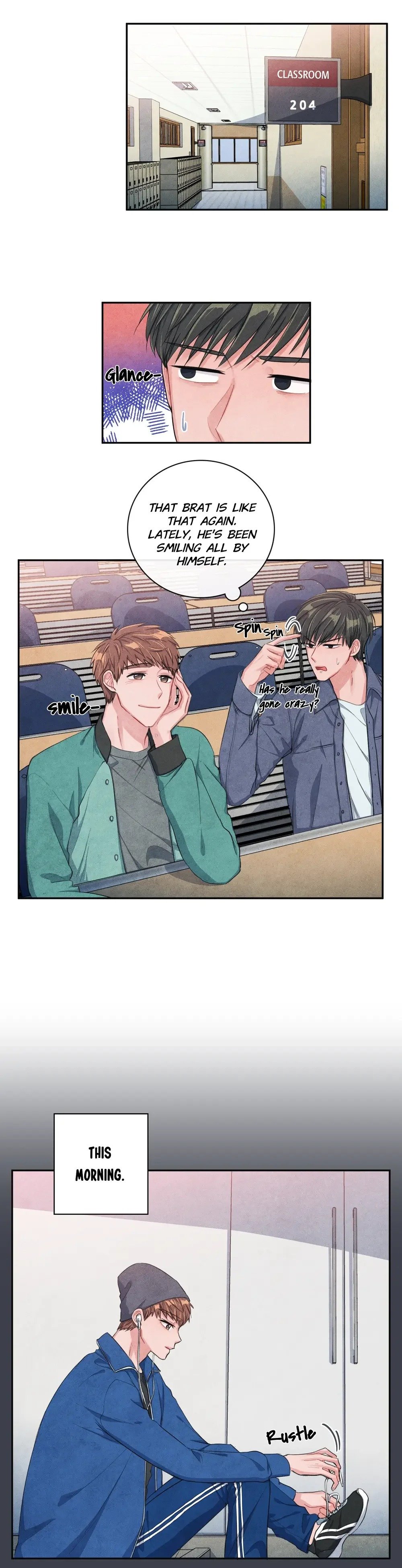 Backstage Kiss Scene Chapter 14 - page 11