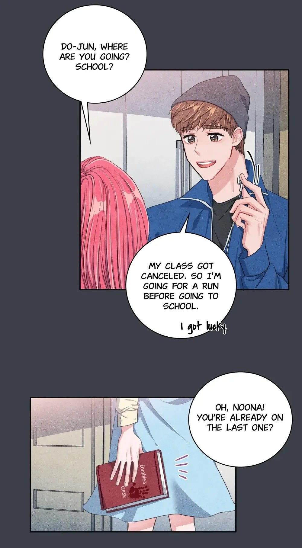 Backstage Kiss Scene Chapter 14 - page 12